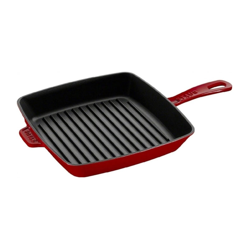 STAUB Americká grilovací pánev 26x26 cm višeň