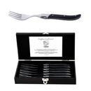 LAGUIOLE Luxury - vidličky 6 ks, rukojeť černý eben