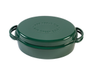 Big Green Egg Smaltovaný litinový pekáč oválný